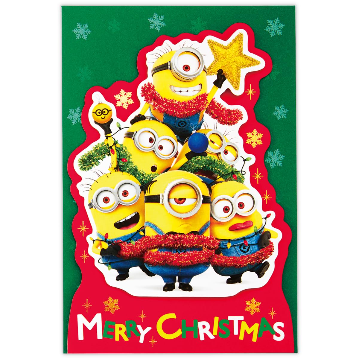 Hallmark Minions Greeting Card Christmas Card Minion Tree 846800