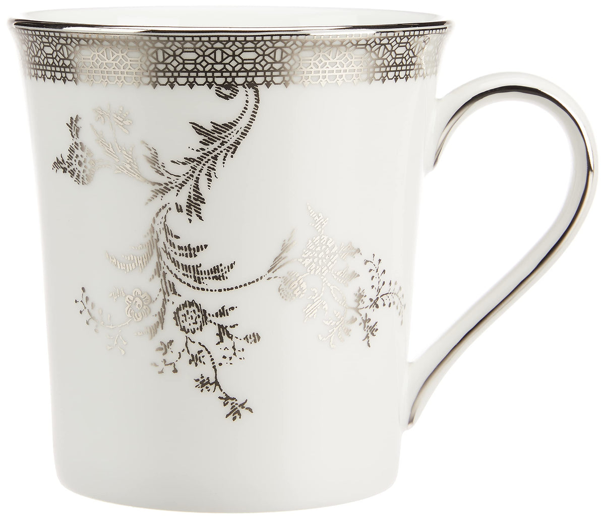 Wedgwood Vera Wang Vera Lace Platinum Mug Wedding Gift 50127204977