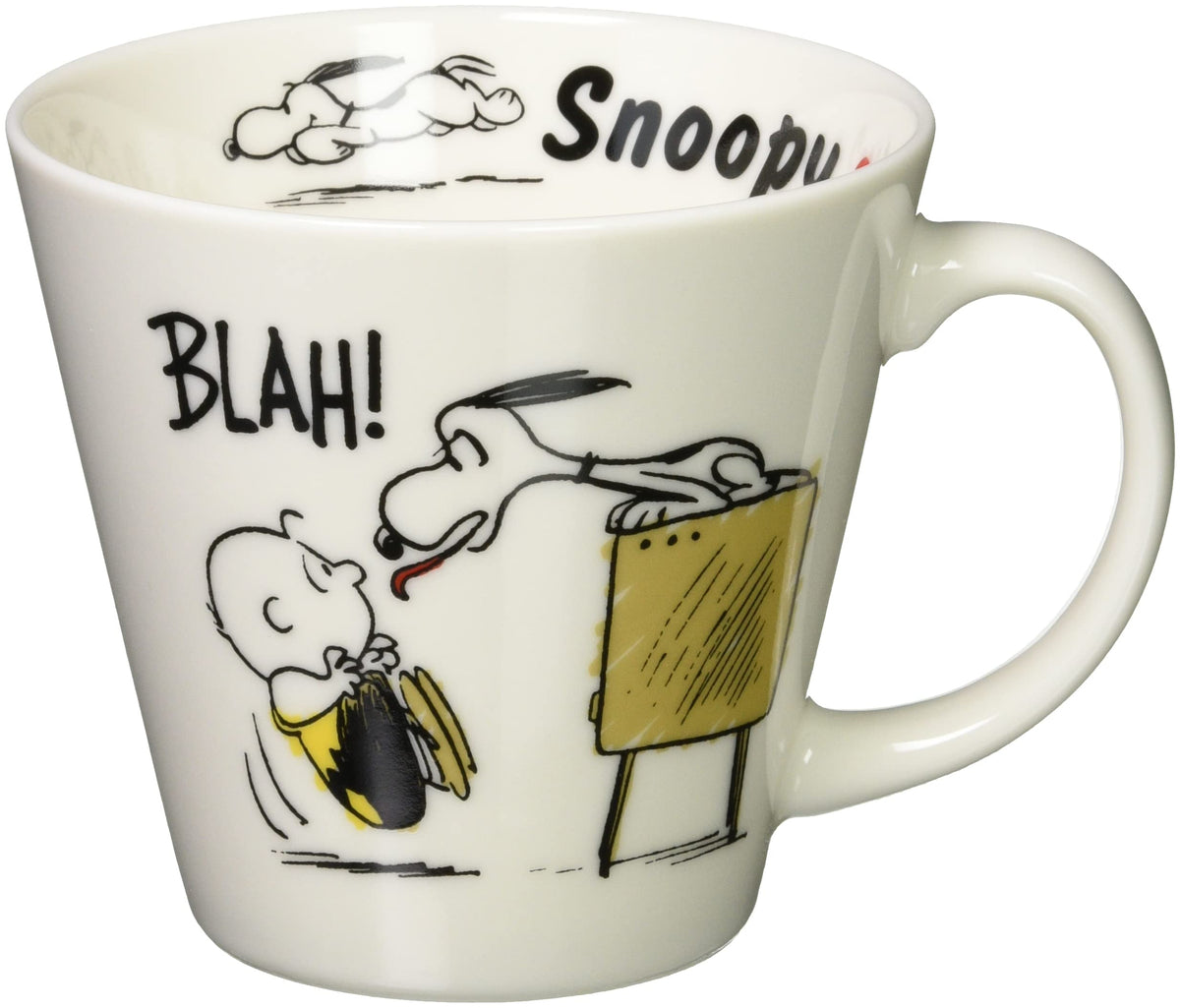 Yamakasyoten SN851-11 Peanuts Mug, Cup, Approx. 12.5 fl oz (340 ml), TV, Made in Japan