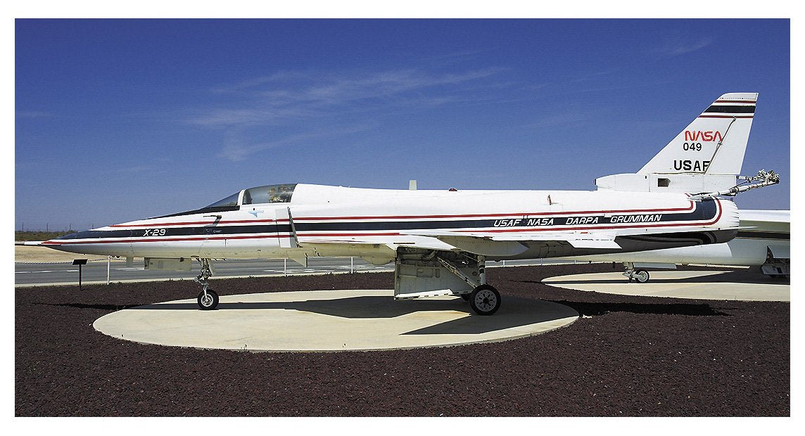 Hasegawa HA2206 1:72 Scale X-29 NASA Plastic Model