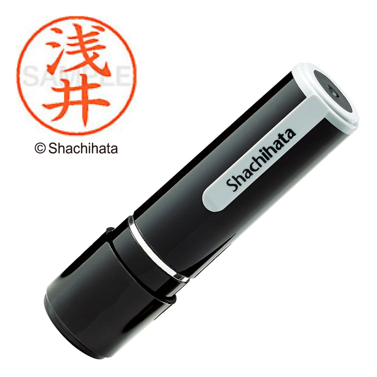 Shachihata Stamp Name 9 XL-9 Stamp Face 0.4 inch (9.5 mm) Asai