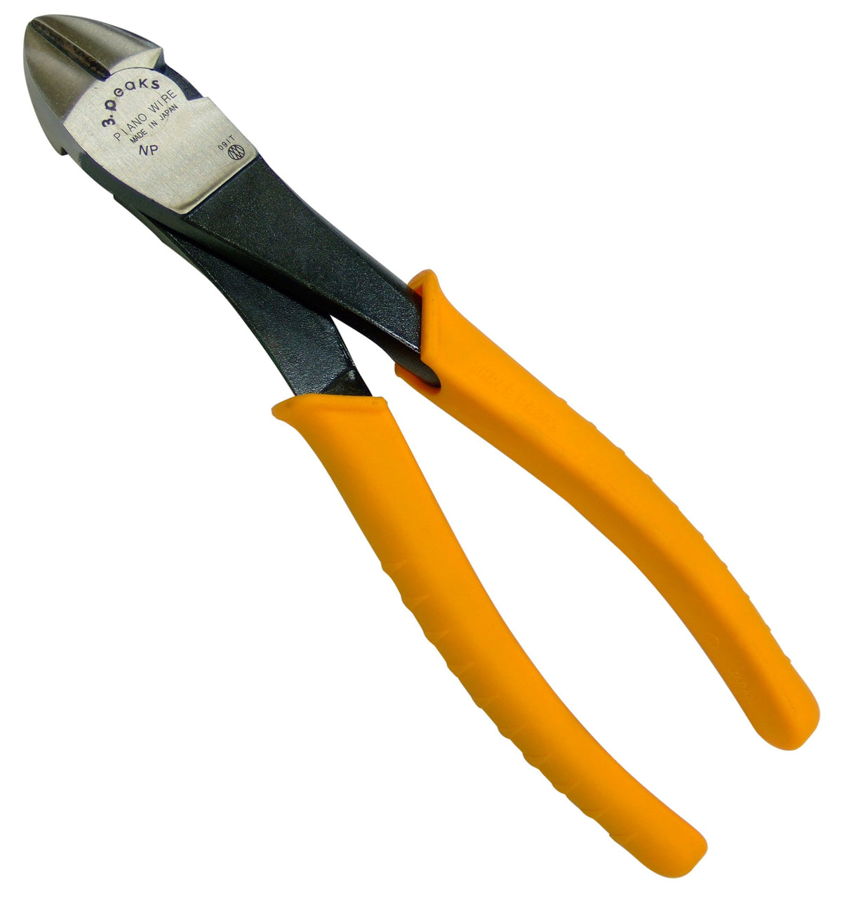 3peaks NP-190BZ Curved Piano Wire Strong Nipper, 7.5 inches (190 mm)