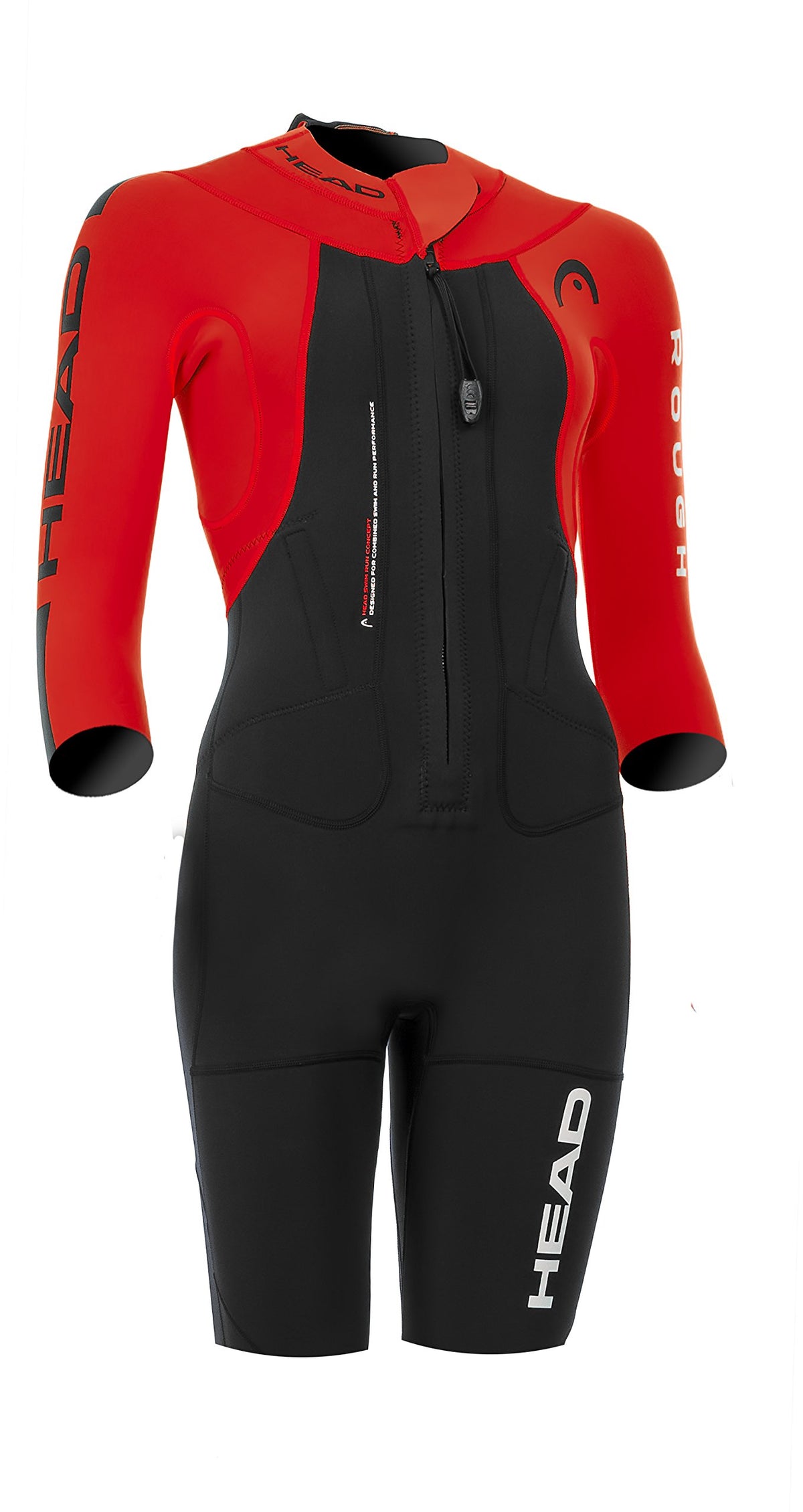 Head Swimrun Shorty Mens - Black/Red Size XS