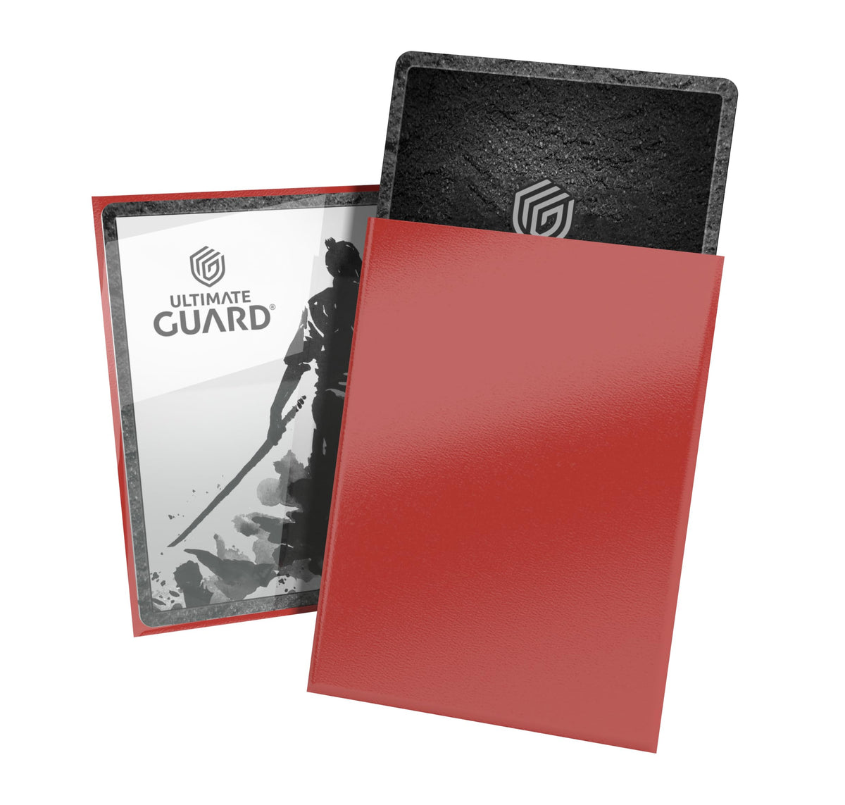 Ultimate Guard Katana Card Sleeves: 100 Standard Size TCG Sleeves, 66 x 91mm, Rising Sun Back, Tournament Quality, No PVC & Acid-Free, High Clarity