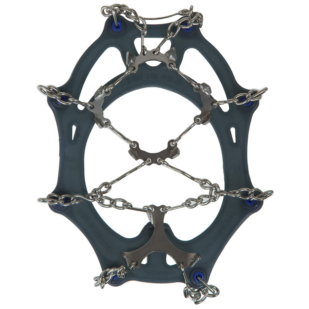 Snowline SL44UES001 Backcountry Chain Spikes, Outdoor Activities, Backcountry, Chain Senpro, Size L, US Men's Size 6-10.5 (25.0-27.5 cm), Color: Eye Red/Blue