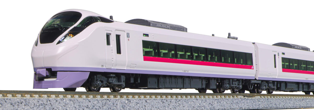 KATO 10-1639 N Gauge E657 Series "Hitachi Tokiwa" Basic Set of 6 Train Model Cars