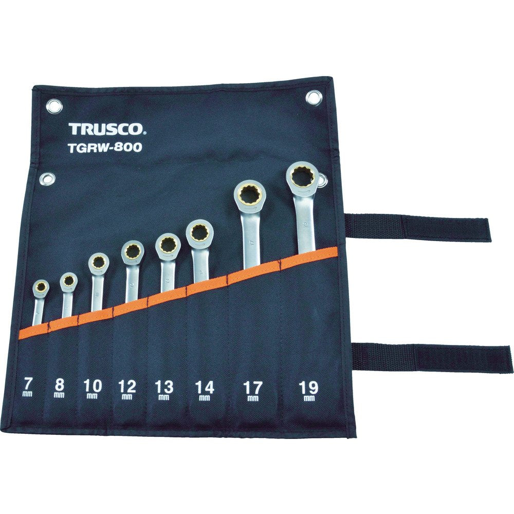 TRUSCO Ratchet Combination Wrenches (Standard type) TGRW-800