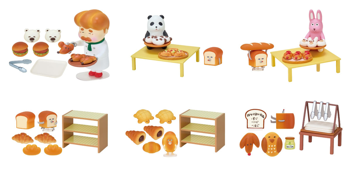 Rement ATBC-PVC Pandorobo Uncle Specialty Baker, 1 Box, H 4.5 x W 2.8 x D 2.4 inches (115 x 70 x 60 mm)