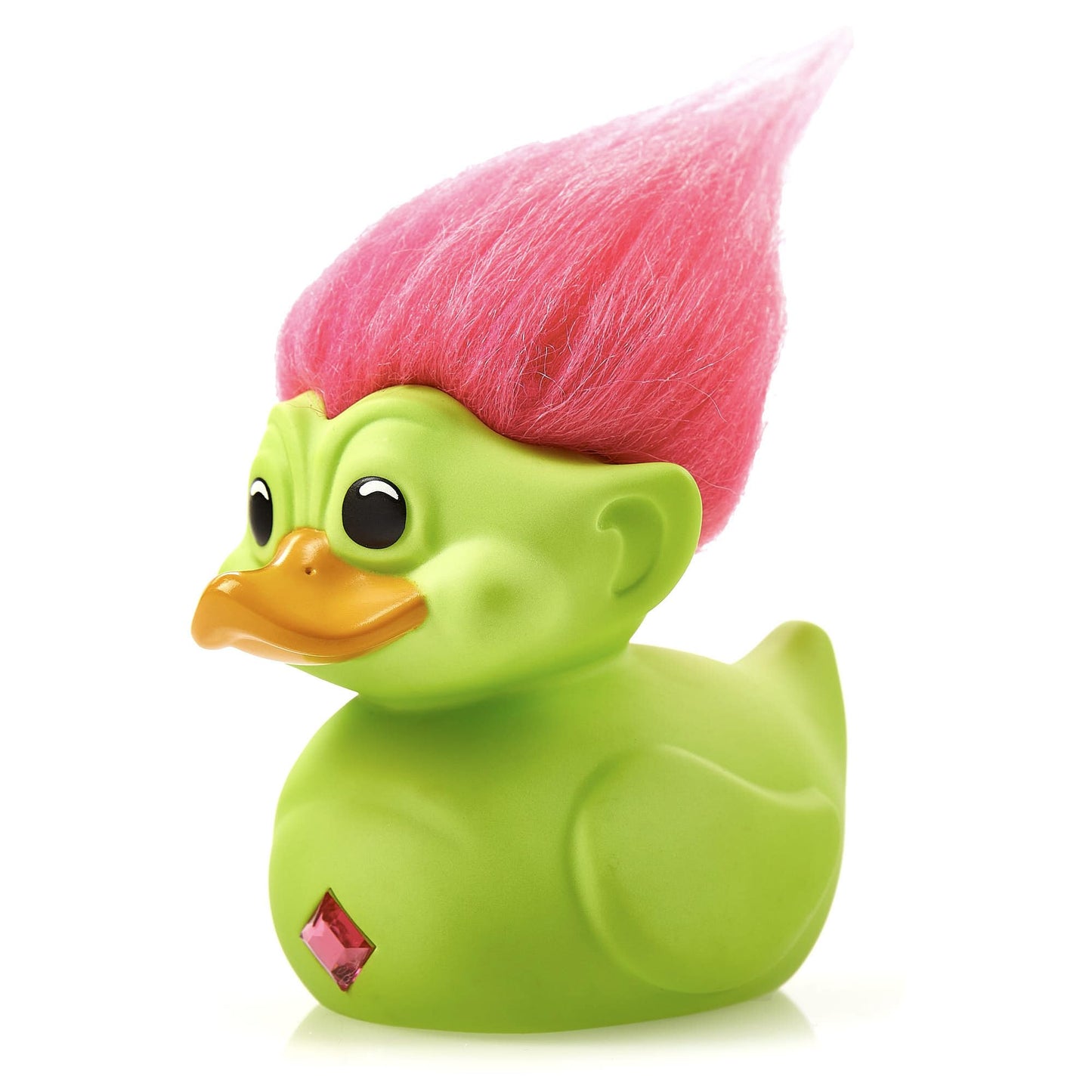 TUBBZ First Edition Green Troll Collectible Vinyl Rubber Duck Figure - Official Good Luck Trolls Merchandise - Kids TV, Movies & Video Games