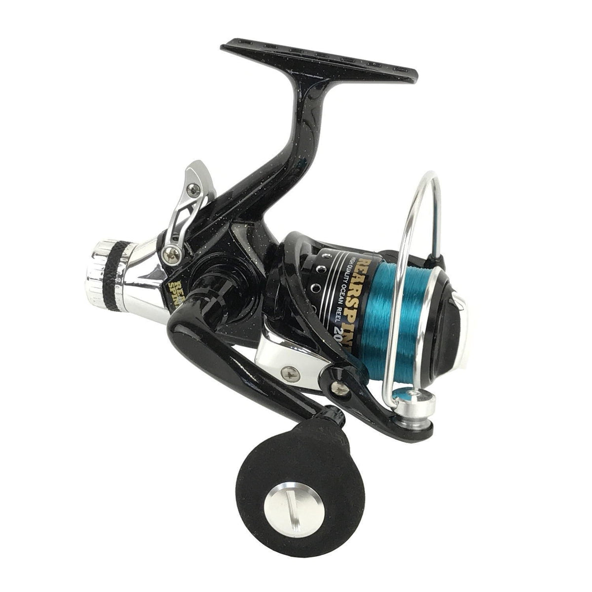 RISEWAY Rear Drag Reel, Rear Spin II 2000 with Thread, No. 3 - 100m