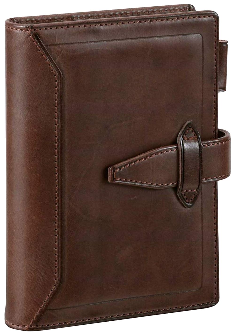 Raymei Fujii DP3015E Da Vinci Loroma Classic Pocket Dark Brown