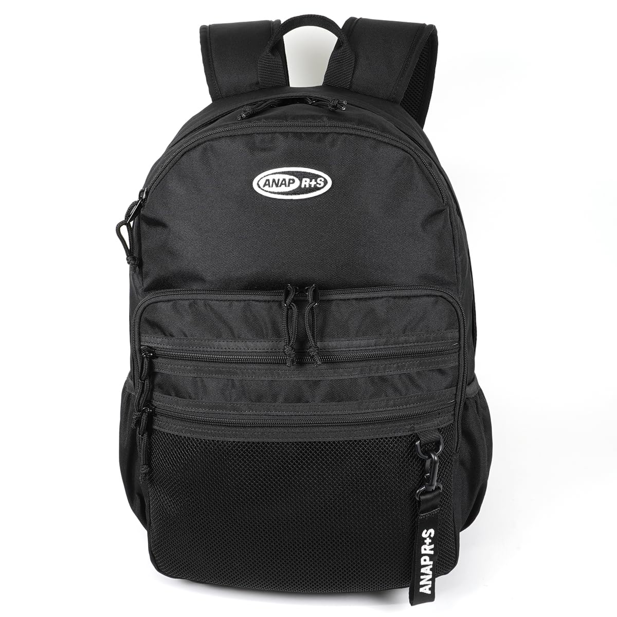 ANAP R+S Girls' Casual Bag, Black, ミディアム