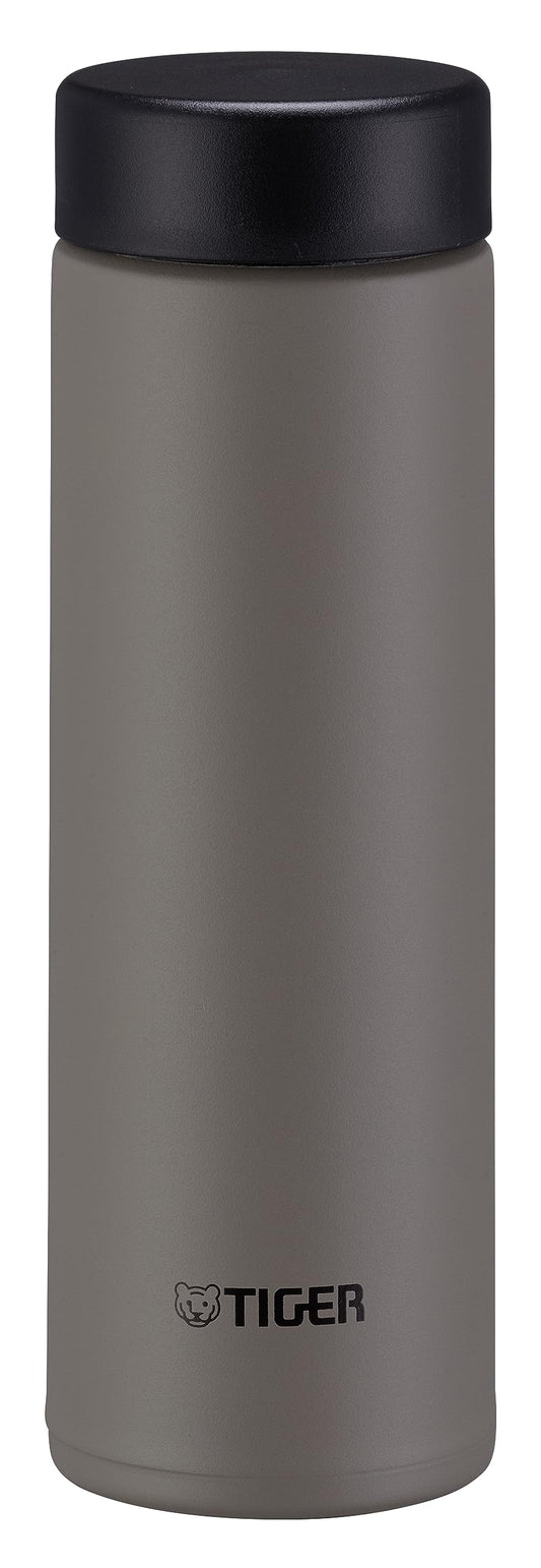 TIGER Water Bottle, 10.1 fl oz (300 ml), White Water, Screw Stainless Steel Bottle, Includes Lid and Seal, Easy Wash, Easy Cap, Vacuum Insulated, Mug, Thermal Insulated, Tumbler Accessible, Cacao