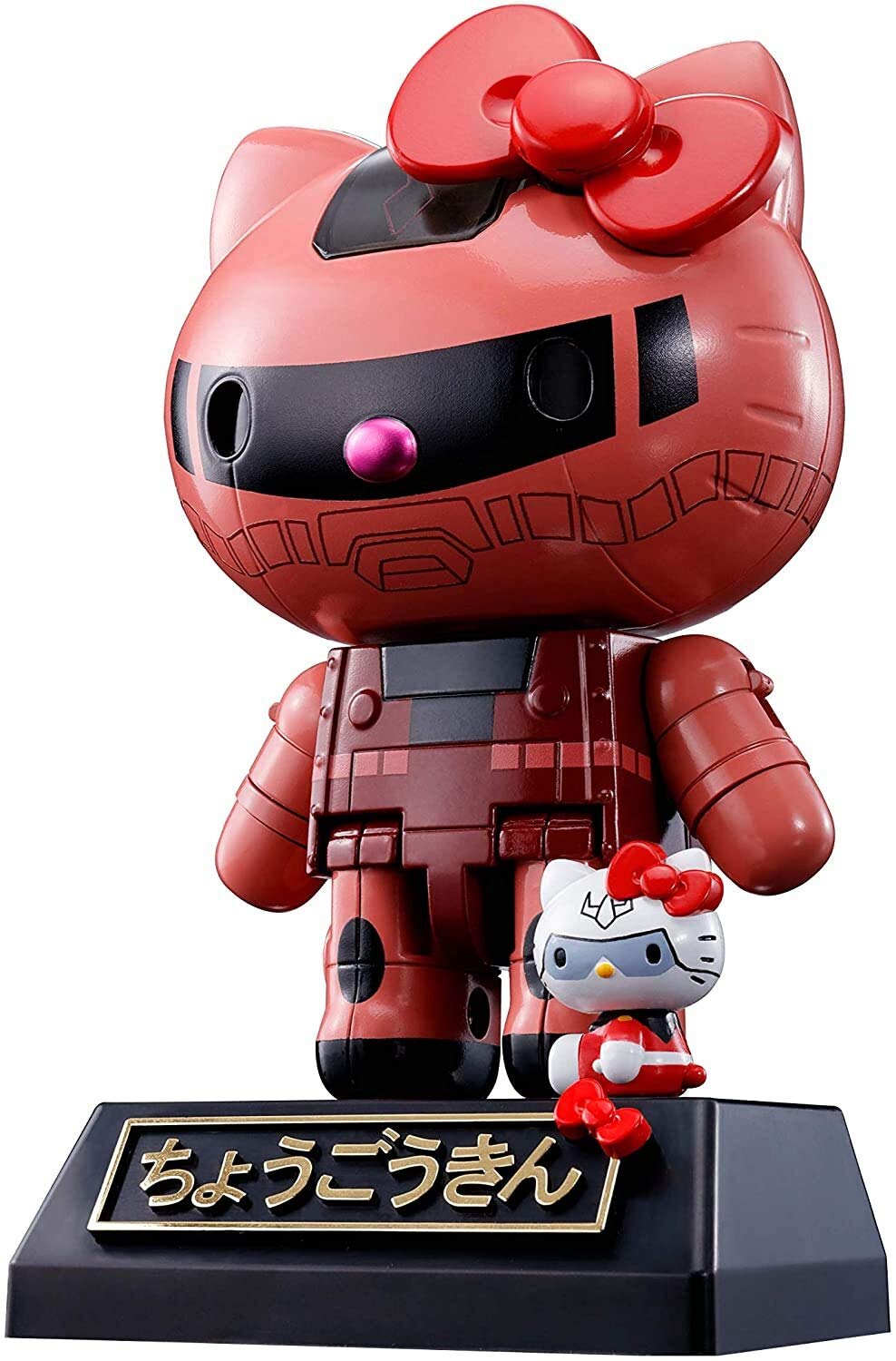 TAMASHII NATIONS - Hello Kitty - Hello Kitty X Char's Zaku II, Bandai Spirits Chogokin Die-Cast Metal Collectible