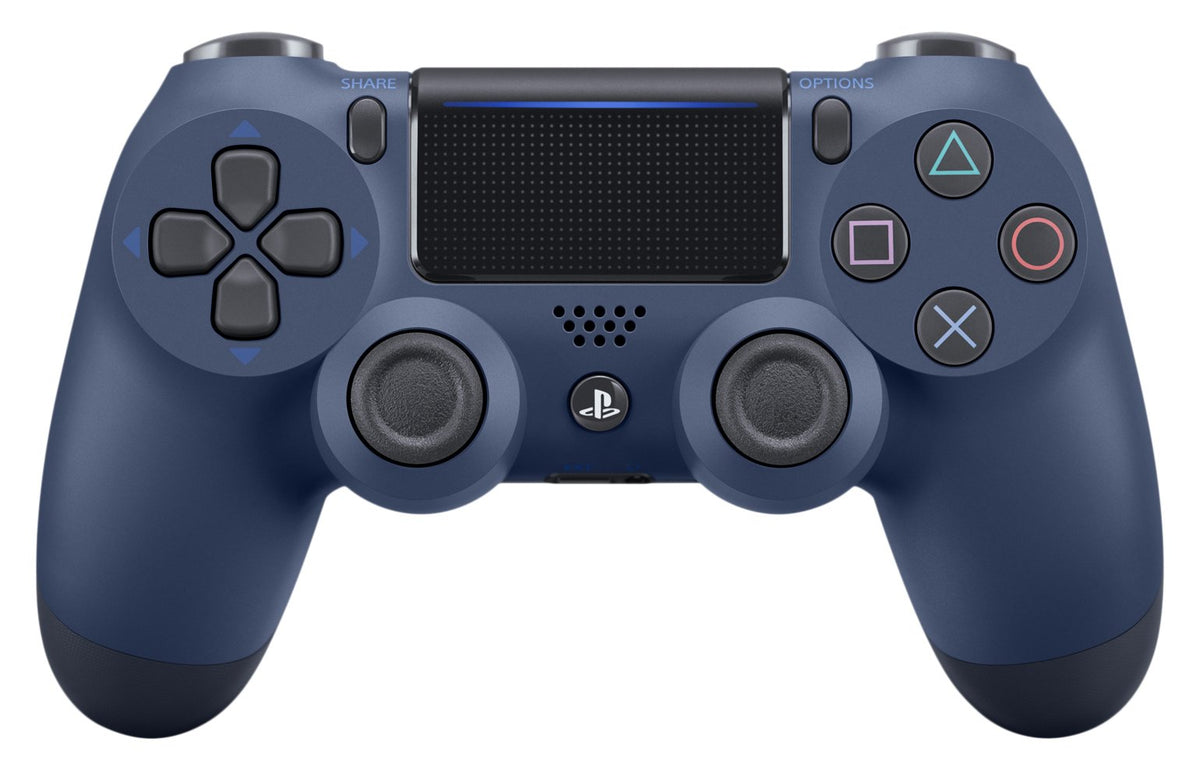 DualShock 4 Wireless Controller for PlayStation 4 - Midnight Blue (Second Gen)