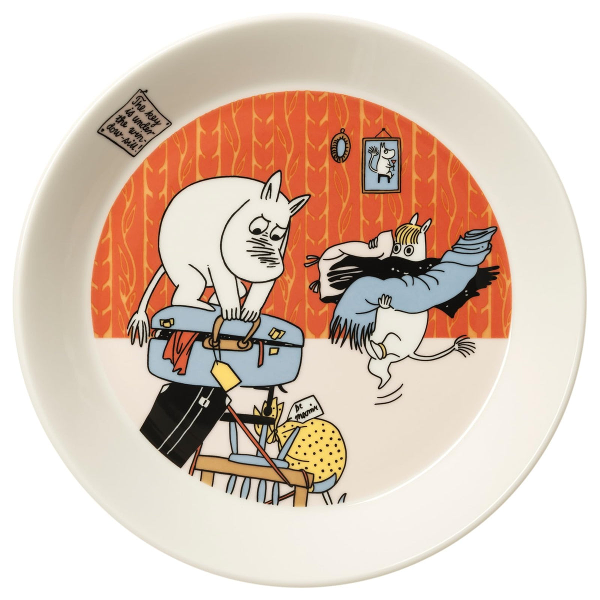 Moomin Arabia Holiday Rush 2026 Summer Plate, 7.5 inches (19 cm)