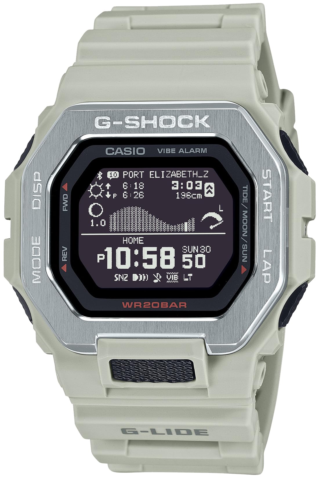 Casio G-Shock GBX-100-8JF [G-Shock G-LIDE] Import from Japan New, Gray