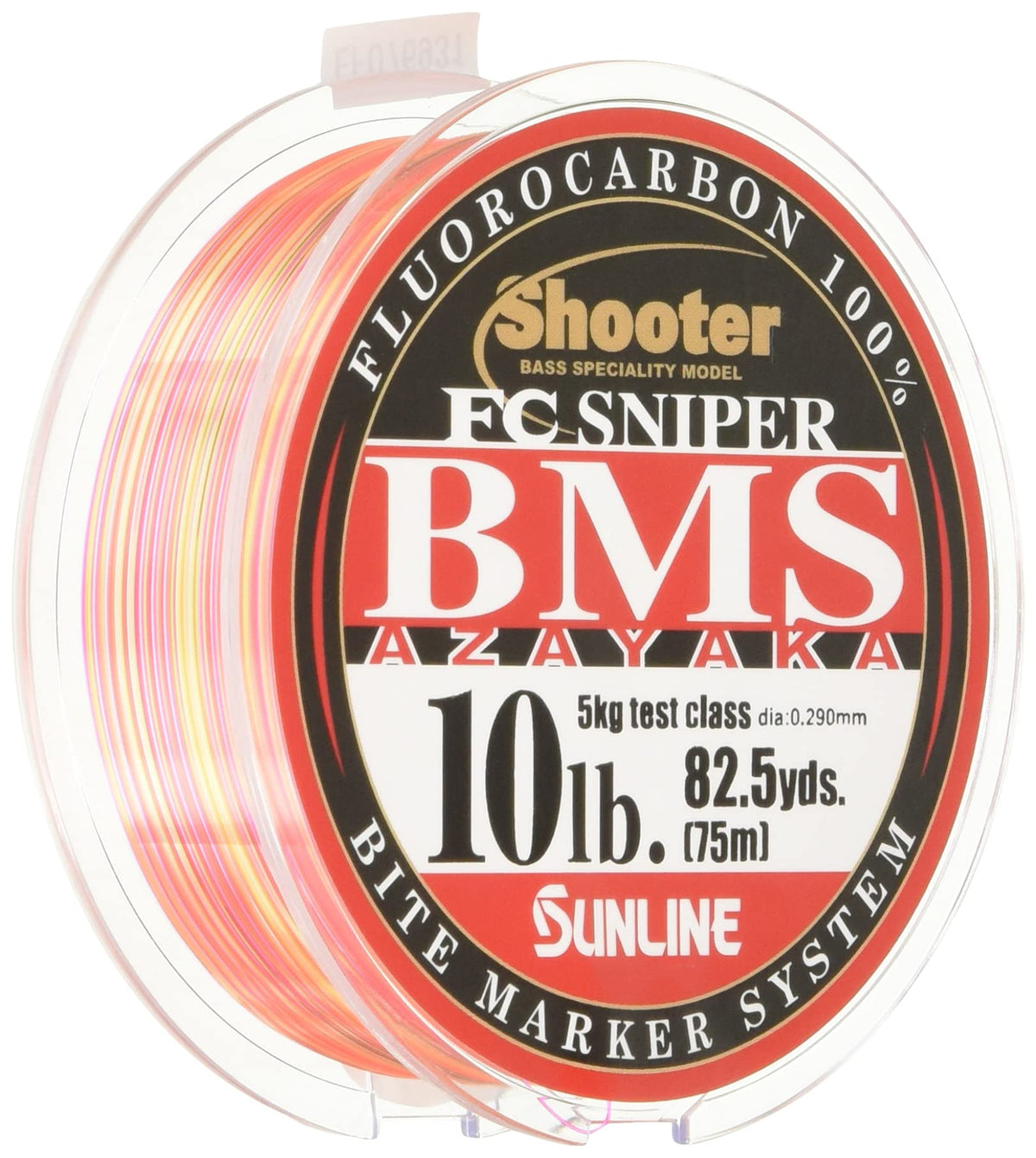 SUNLINE Fluorocarbon Line Shooter FC Sniper BMS AZAYAKA 75m 10lb