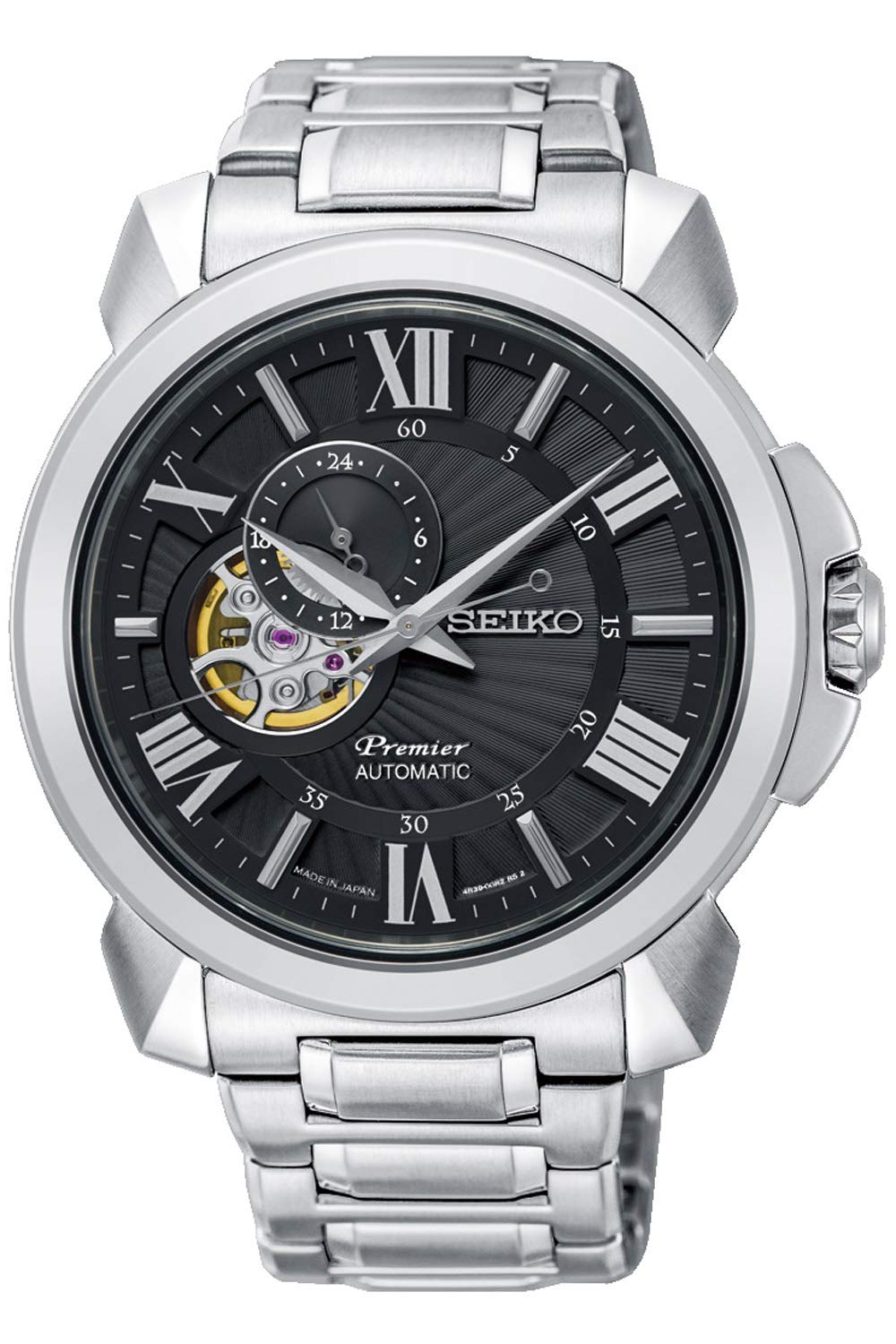 SEIKO Mens Analogue Automatic Watch with Stainless Steel Strap SSA371J1