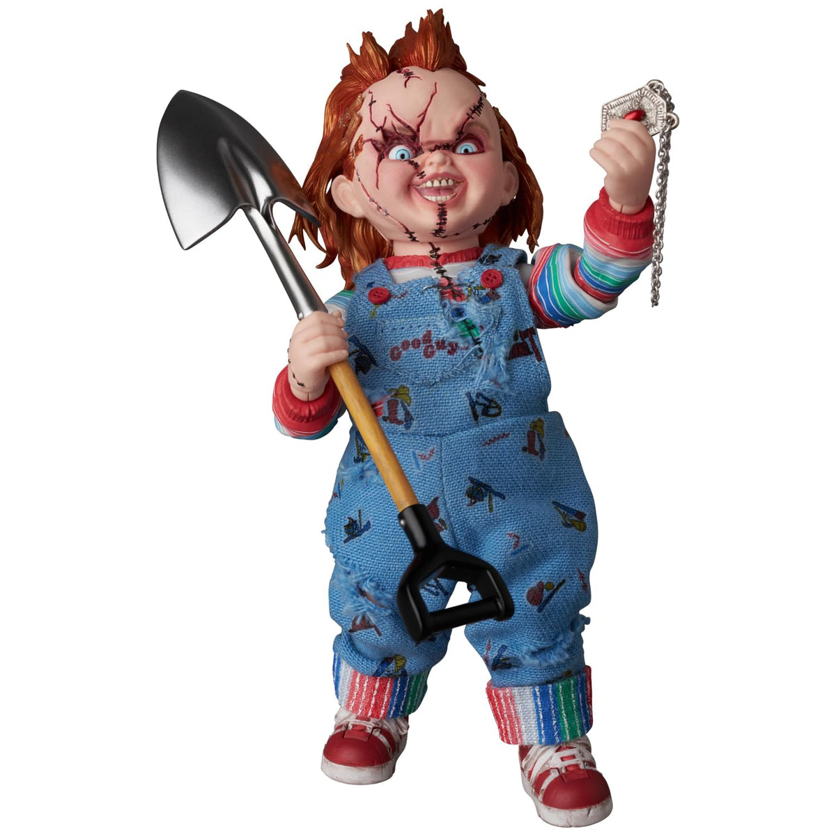 MEDICOM TOY MAFEX No. 277 CHUCKY (BRIDE OF CHUCKY), Total Height: Approx. 5.1 inches (130 mm), Non-scale, Painted Action Figure