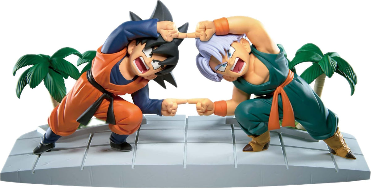 Thunder Tech Dragon Z History Box – Goten & Trunks - Ball Figure