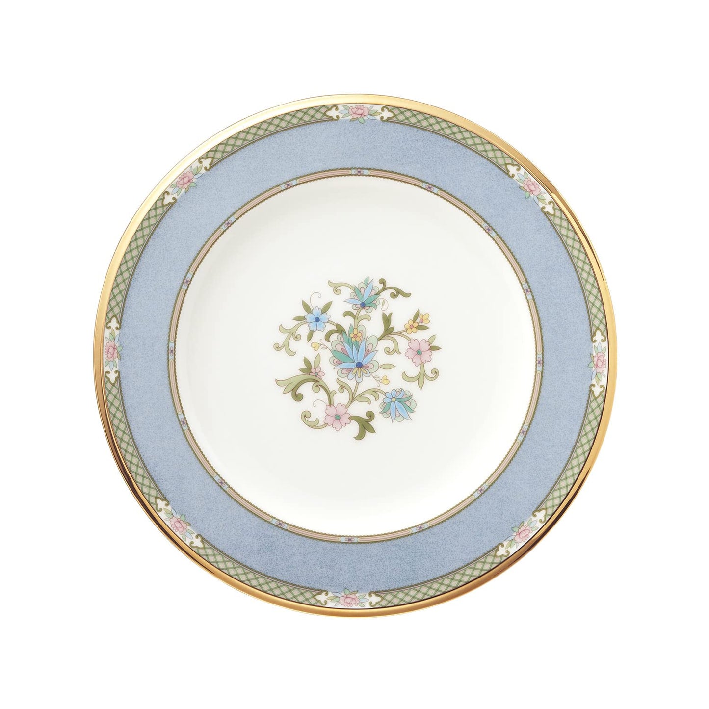 Noritake T59511/9983-6 Yoshino Plate, 8.7 inches (22 cm), 1 Piece, Gray Bone China