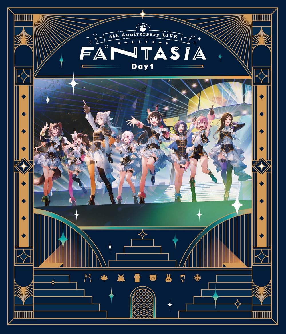 にじさんじ 4th Anniversary LIVE「FANTASIA」Day1 [Blu-ray]