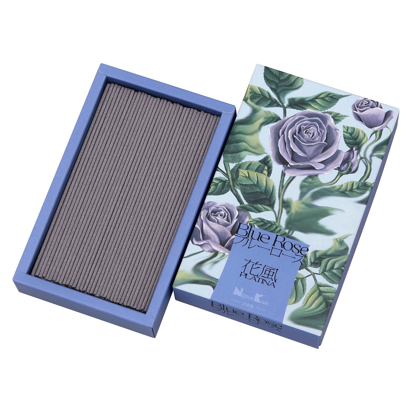 [ka-fuh] Platina - Blue Rose 230 Sticks by nippon kodo, Japanese Quality Incense Since 1575