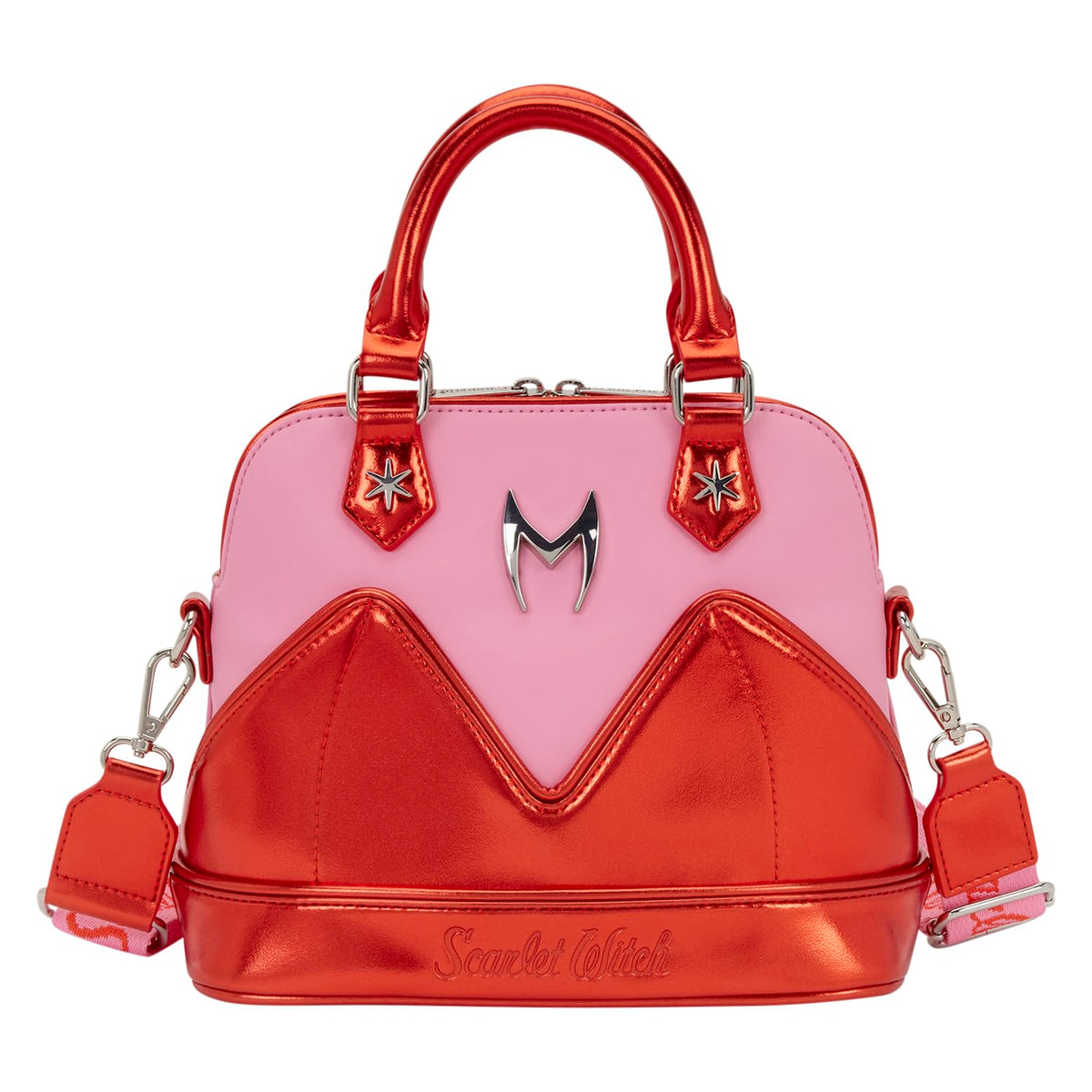 Loungefly Marvel: Scarlet Witch - Wanda - Crossbody Bag with Adjustable Jacquard Strap - Collectible Bags