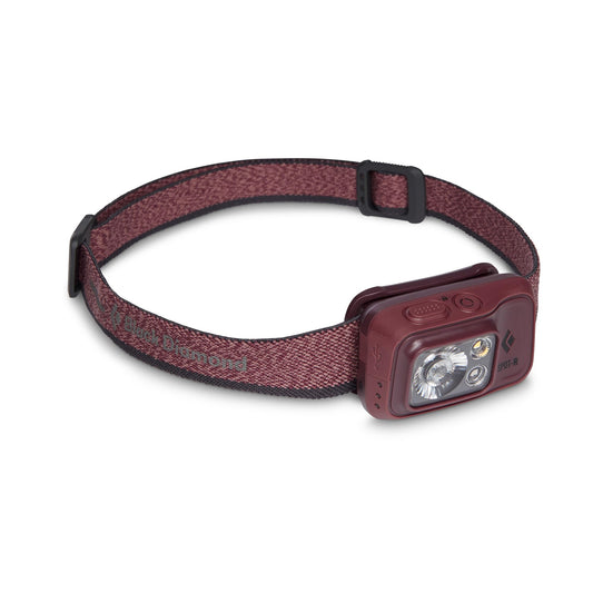 BLACK DIAMOND Spot 400-R Headlamp, Rechargeable, Dimmable, Bright, Bordeaux