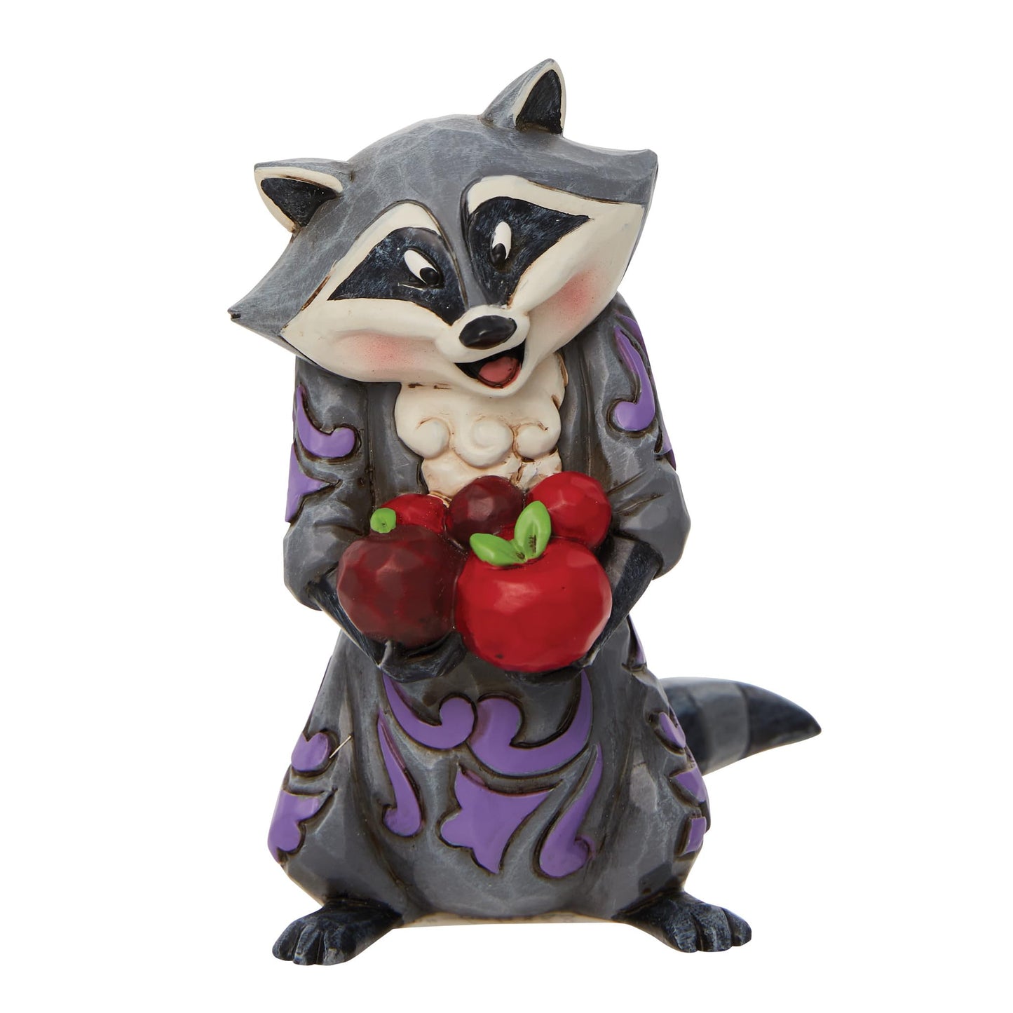 Enesco Disney Traditions by Jim Shore Pocahontas Meeko The Racoon Miniature Figurine, 3.25 Inch, Multicolor