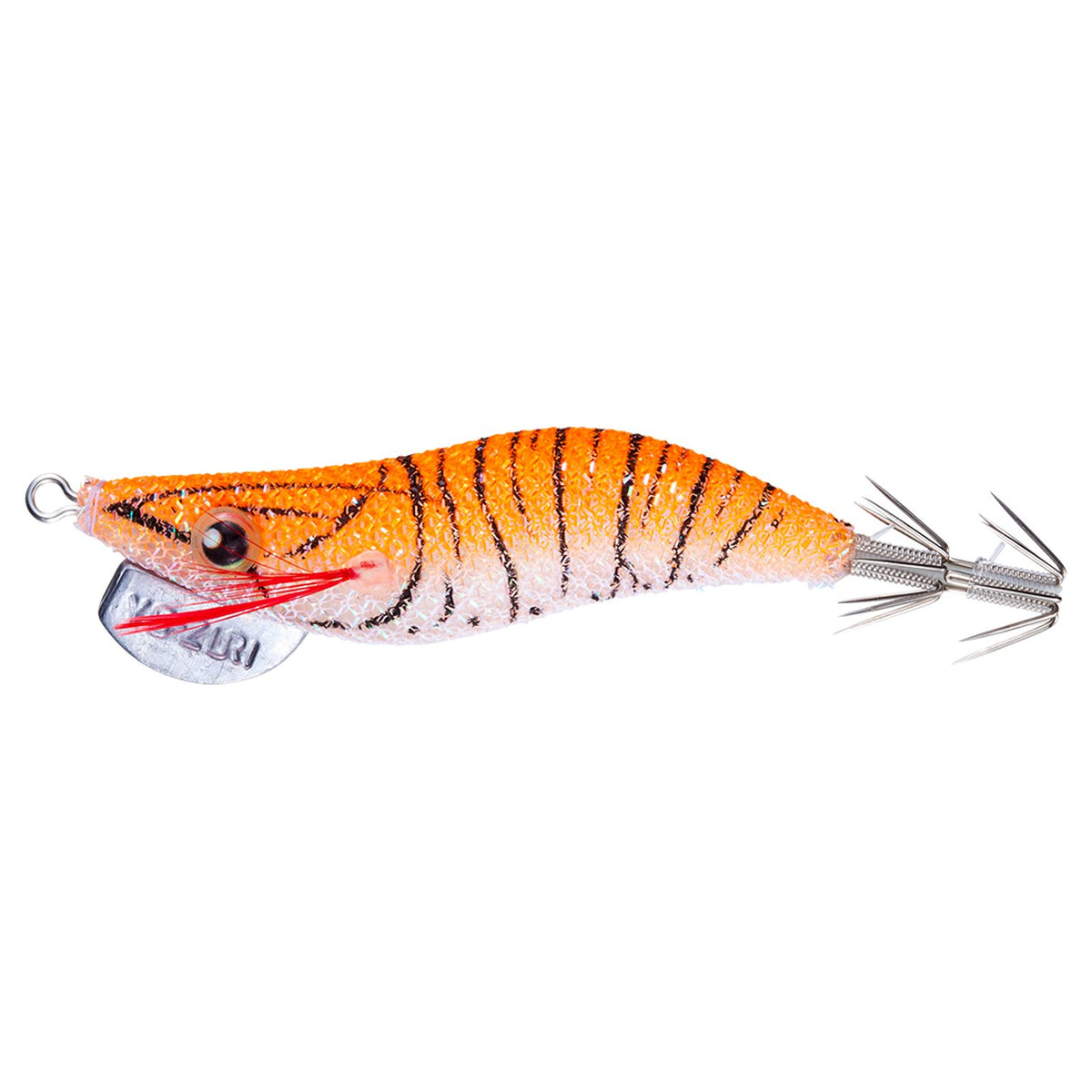 Yo-Zuri Squid Jig, Aori-Q RS Hiika SP, No. 1.8, Log: 02, Luminous Orange