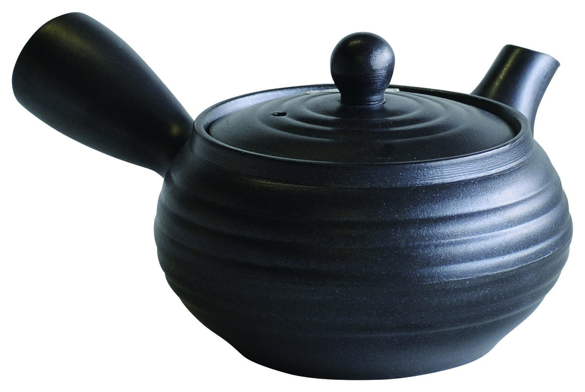 Banko Ware B7436 Flat Teapot No. 1.5 (Bottom Net), Yogan