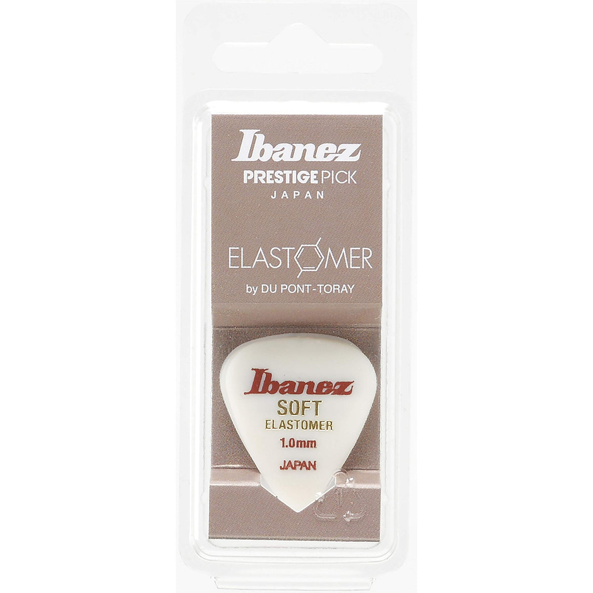 Ibanez Elastomer Series, BEL14ST10, Soft, 3 Pack 1.0mm, Teardrop