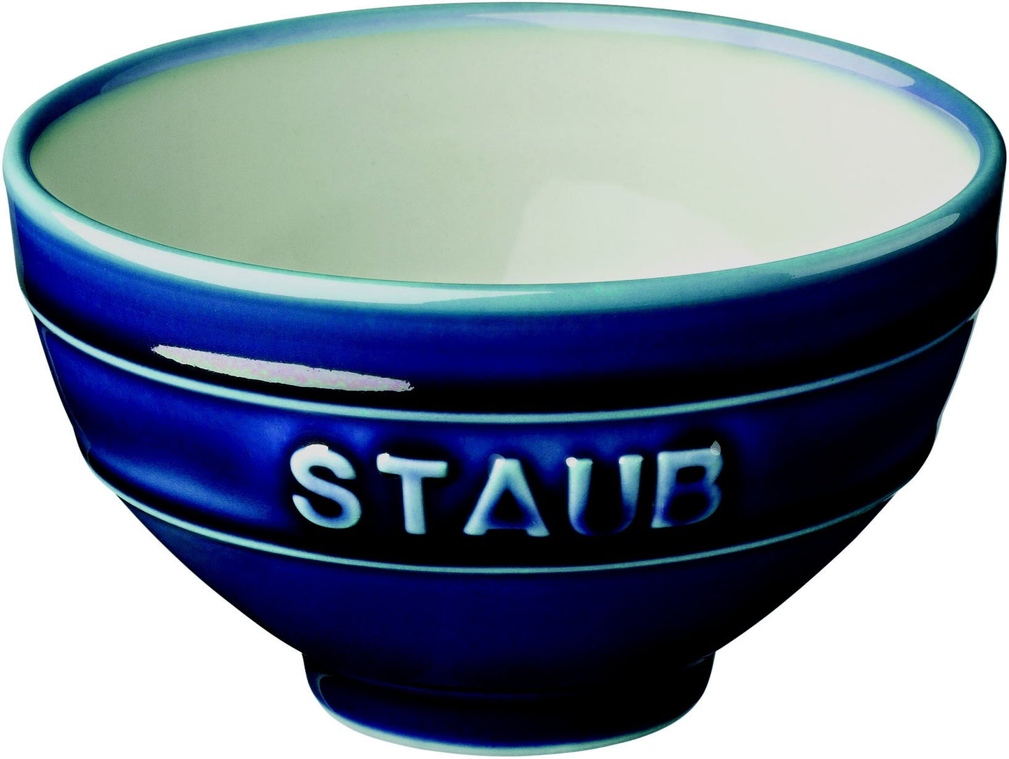 Staub Le Chawan 40508-557 Le Chawan Grand Blue, M, Made in Japan, Rice Bowl, Authentic Japanese Product
