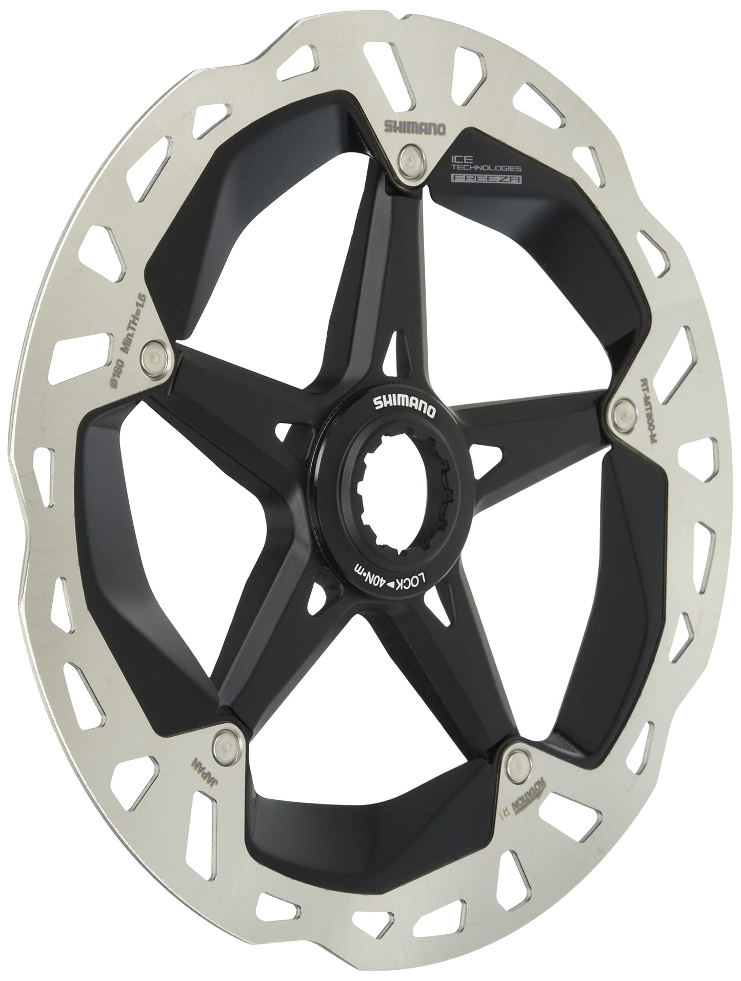 Shimano XTR Unisex's RTMT900M Bike Parts, Standard, Centre Lock-180 mm
