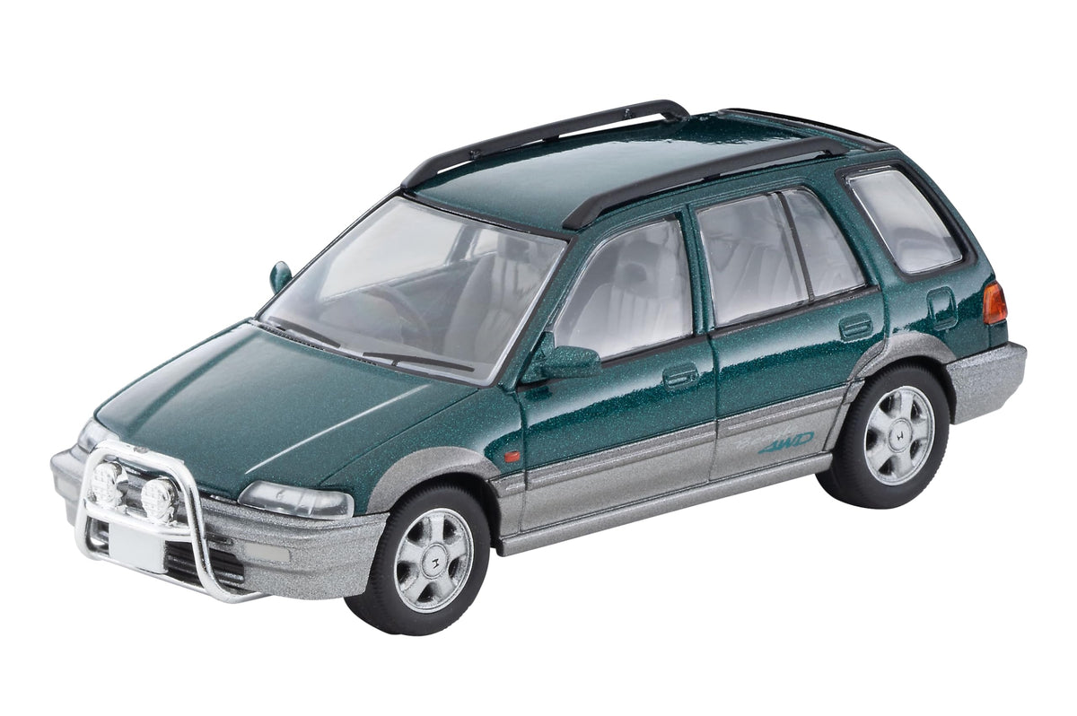 Tomica Limited Vintage Neo LV-N293b Honda Civic Shuttle Beagle Green/Gray 94 Finished Product