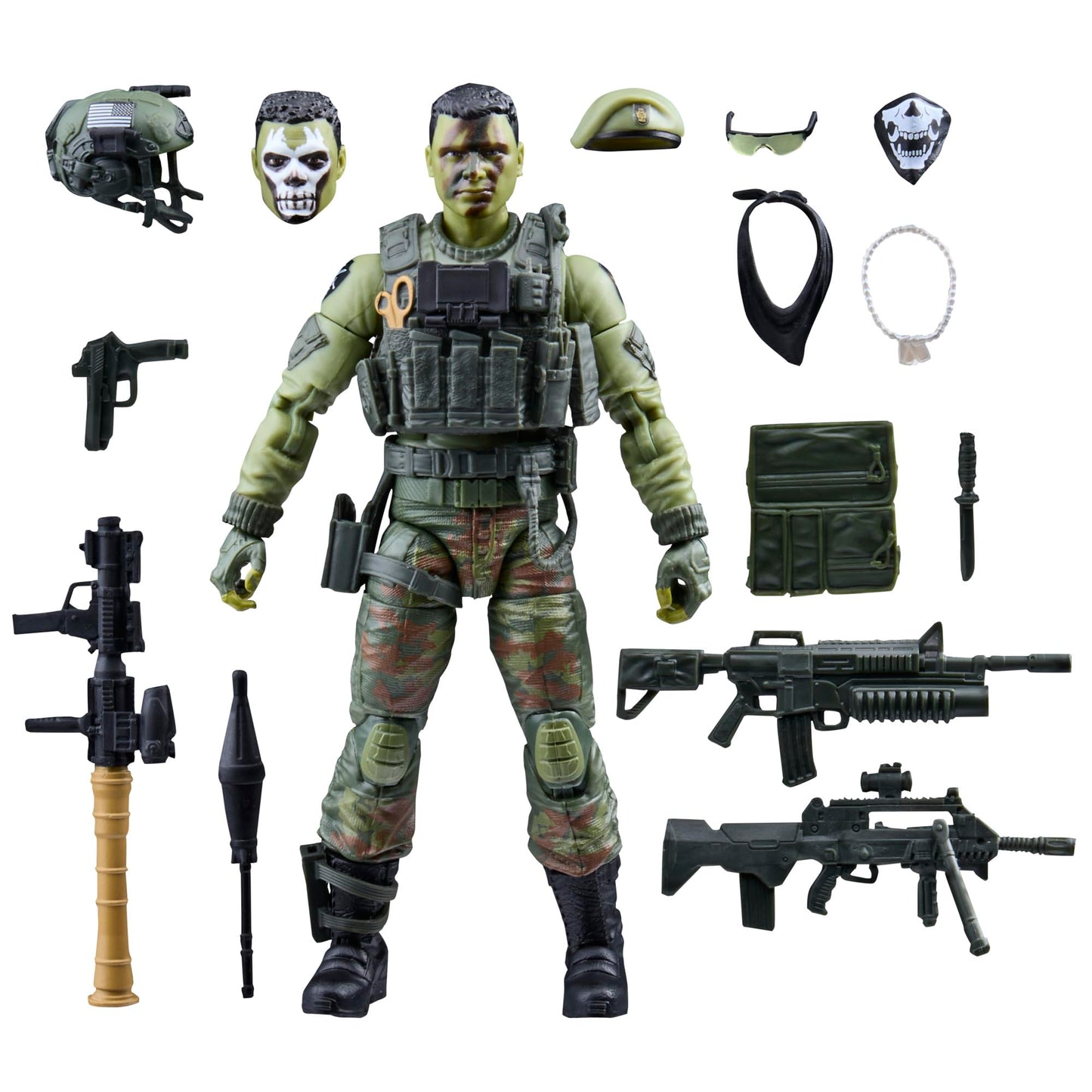 G.I. Joe Classified Series Legacy Collection: Action Soldier - Special Forces, Collectible 6 Inch Action Figure Set with 16 Accessories