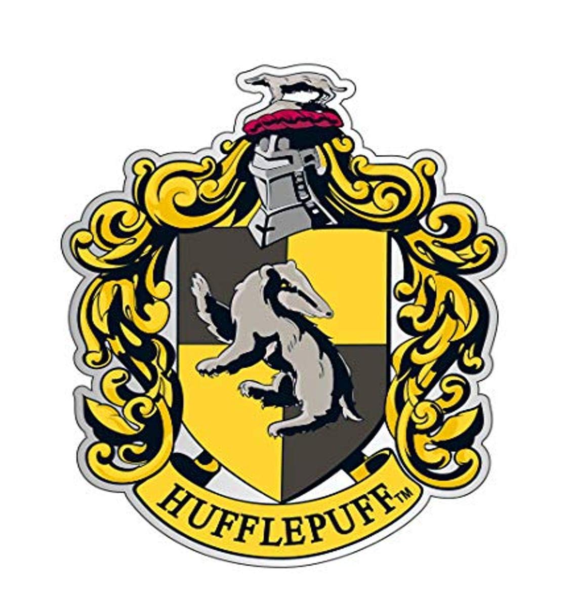 Harry Potter - Hufflepuff Crest Enamel Pin | Official Licensed Merchandise