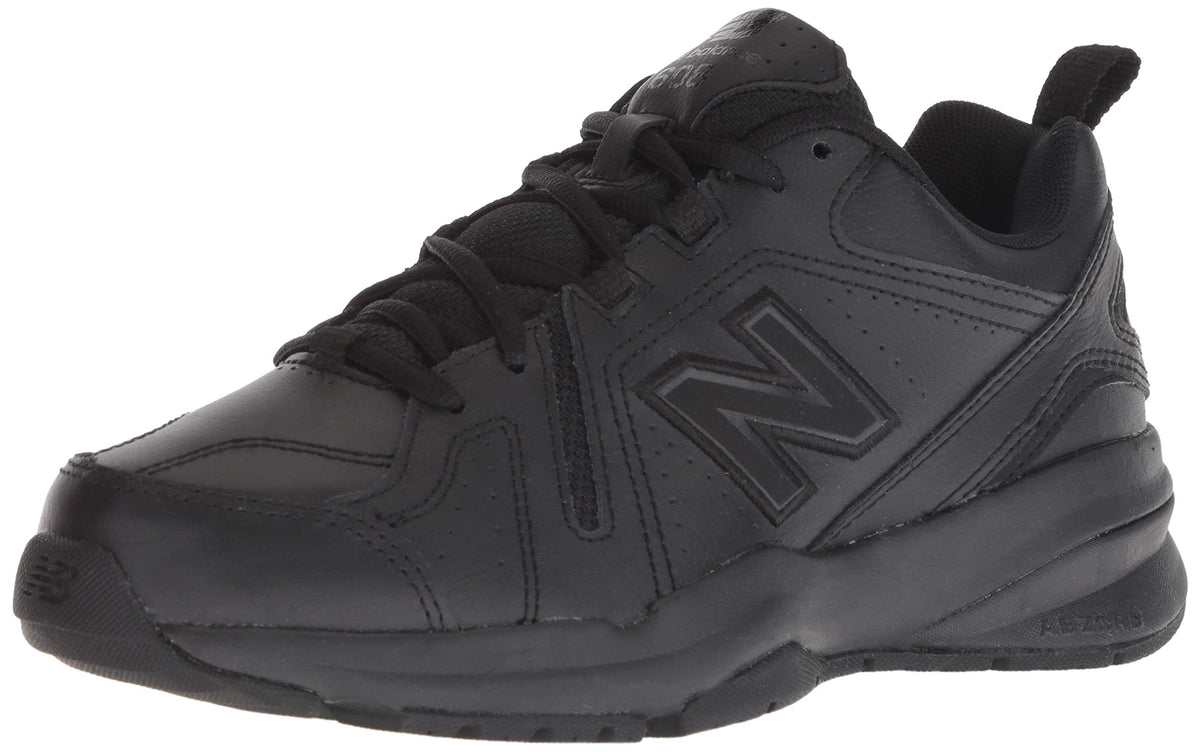 New Balance Women's 608 V5 Casual Comfort Cross Trainer, Black/Black, 5.5 Wide
