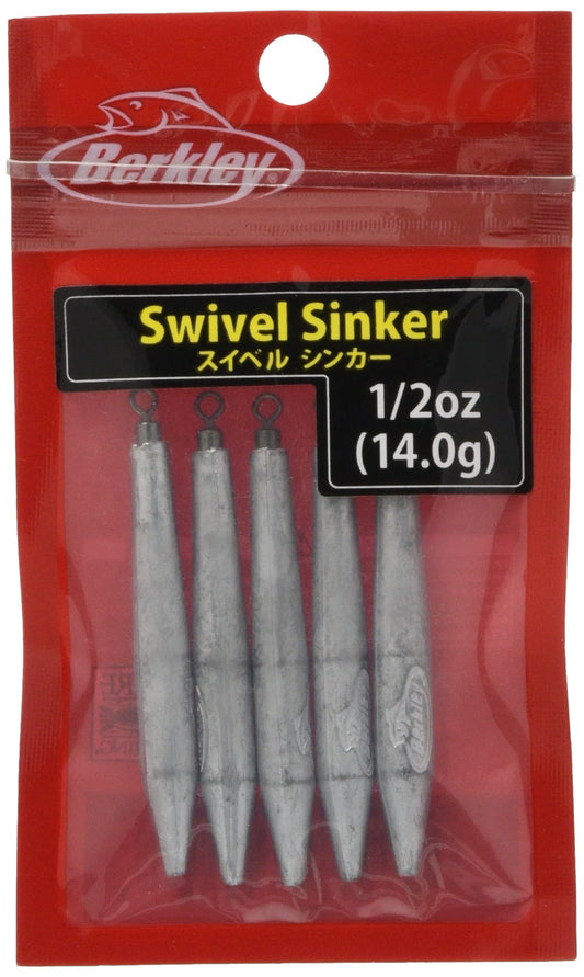 Berkley BSS14G Barclay Swivel Sinker 14g Bachicon Downshot Swivel Sinker