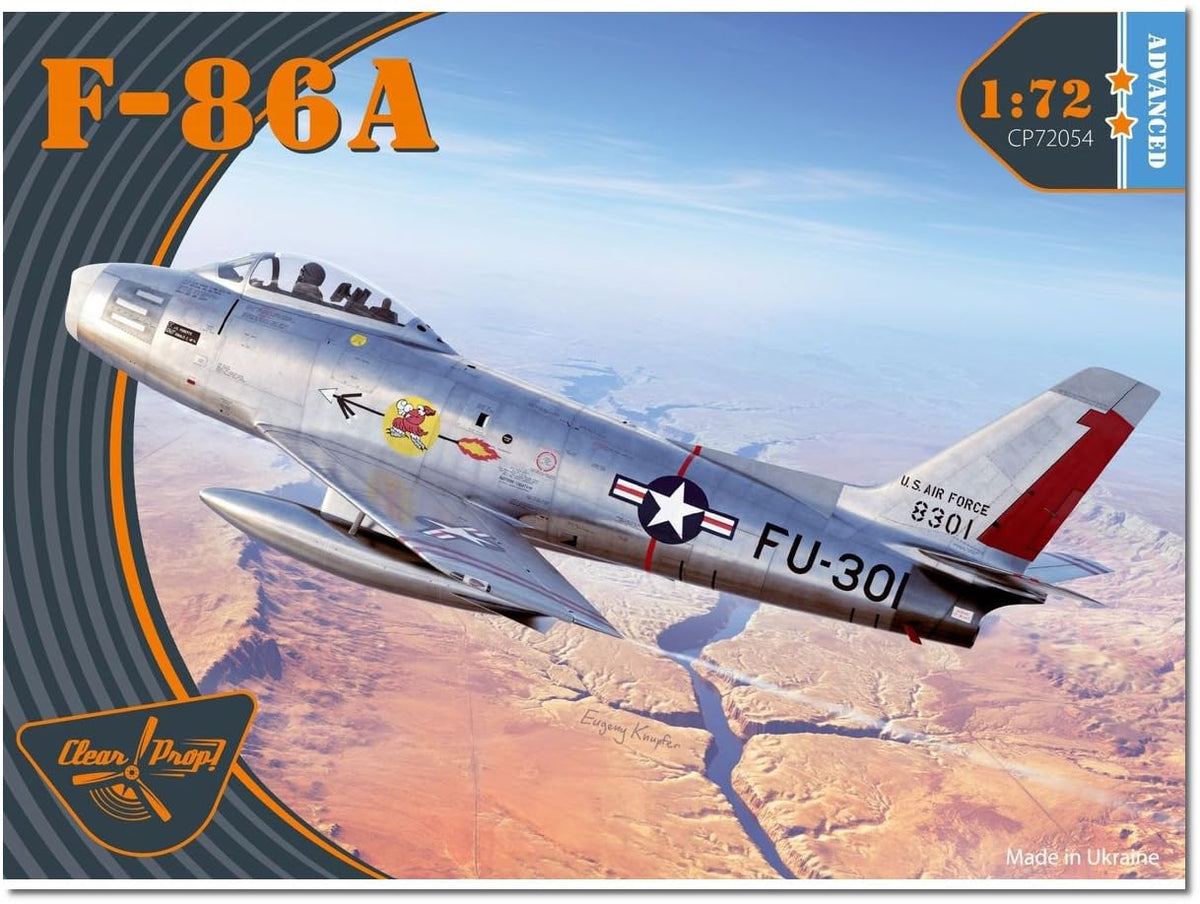 Clear Prop! 1/72 F-86A Saber Plastic Model CPU72054 (Airplane)
