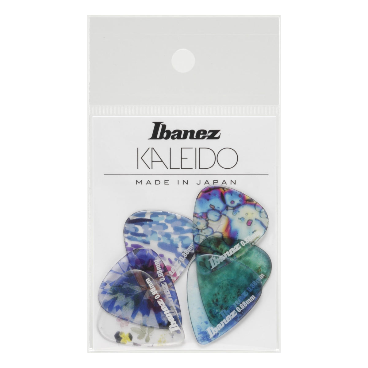 Ibanez KALEIDO Series Picks 6 Pack 0.88mm