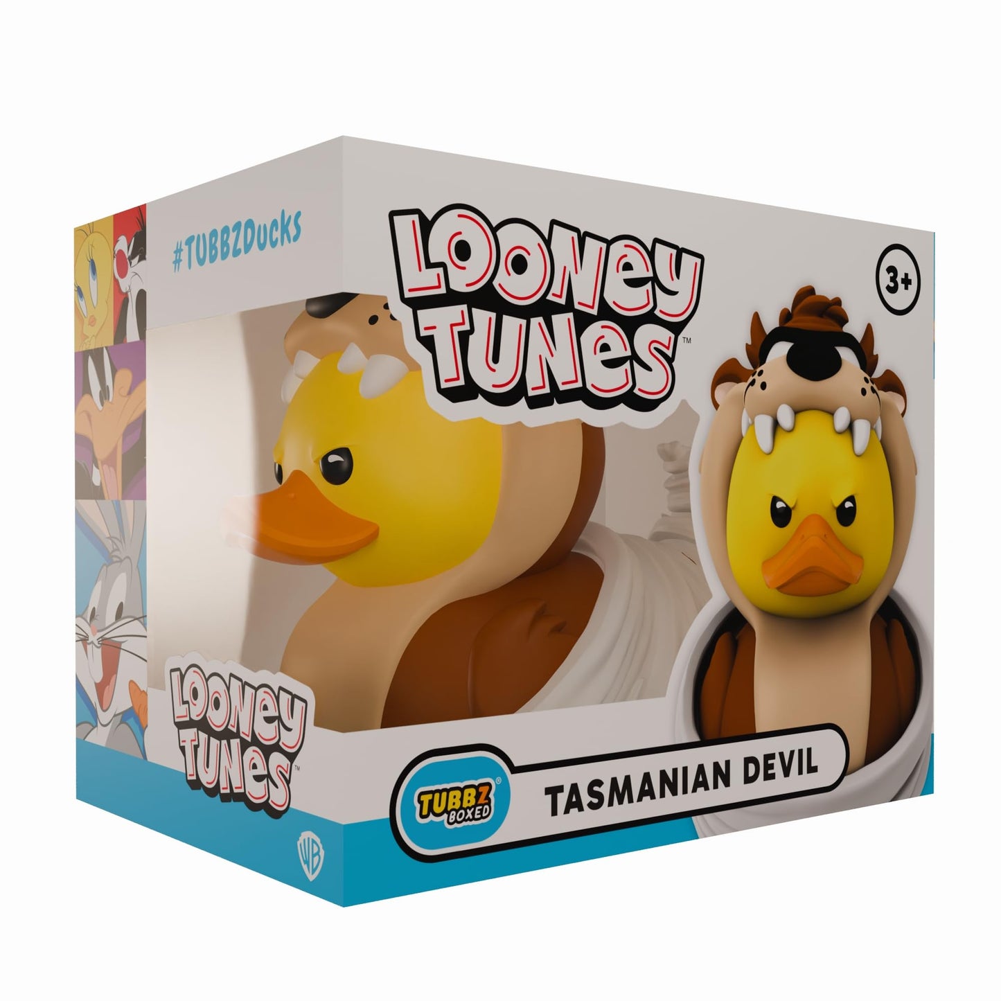 TUBBZ: Looney Tunes - Taz Tasmanian Devil Rubber Duck Collectible Toy 3.5"