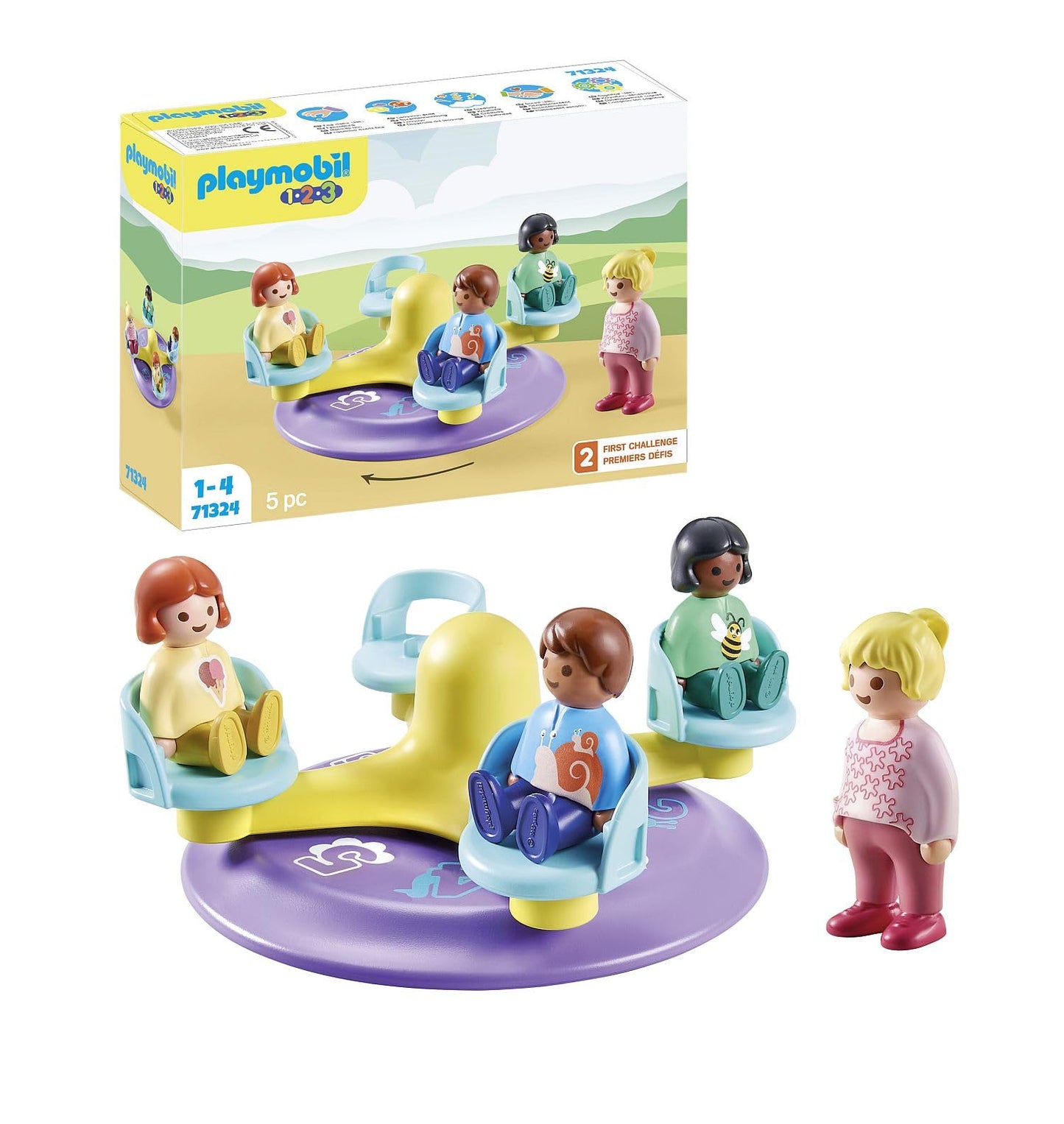 Playmobil 1.2.3: Number-Merry-Go-Round