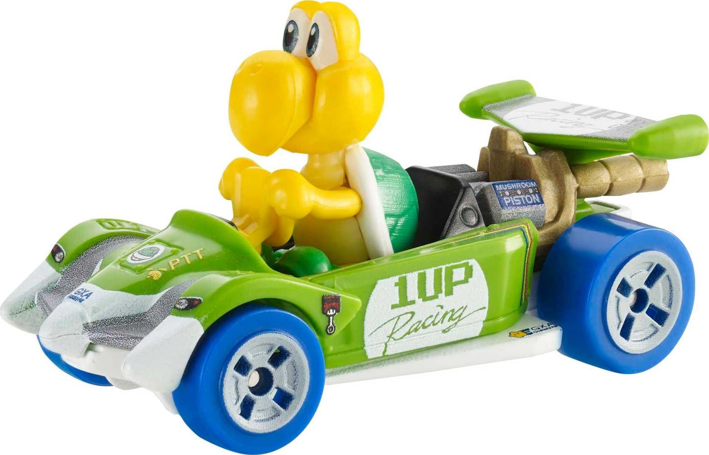Hot Wheels Mario Kart Toy Vehicle, 1:64 Scale Die-Cast Replica with a Favorite Character, Optimized for Track Racing or Stunting (Styles May Vary)