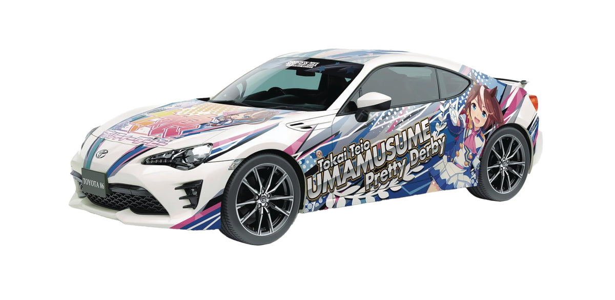 Aoshima Uma Musume Pretty Derby: ZN6 Toyota86 ‘16 1:24 Scale Model Kit