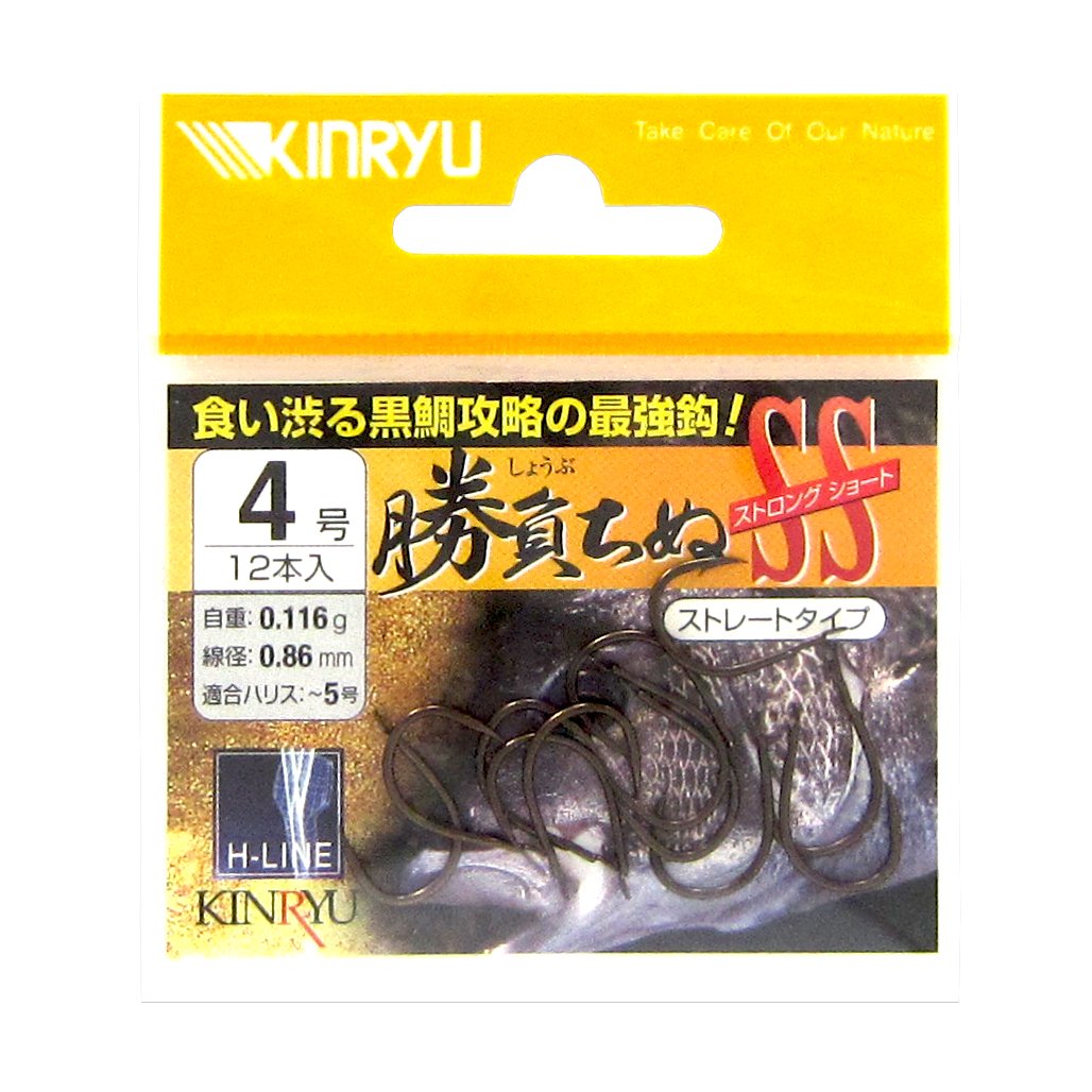 Gold Dragon Winner Hook SS Hook No. 4 Fishing Hook