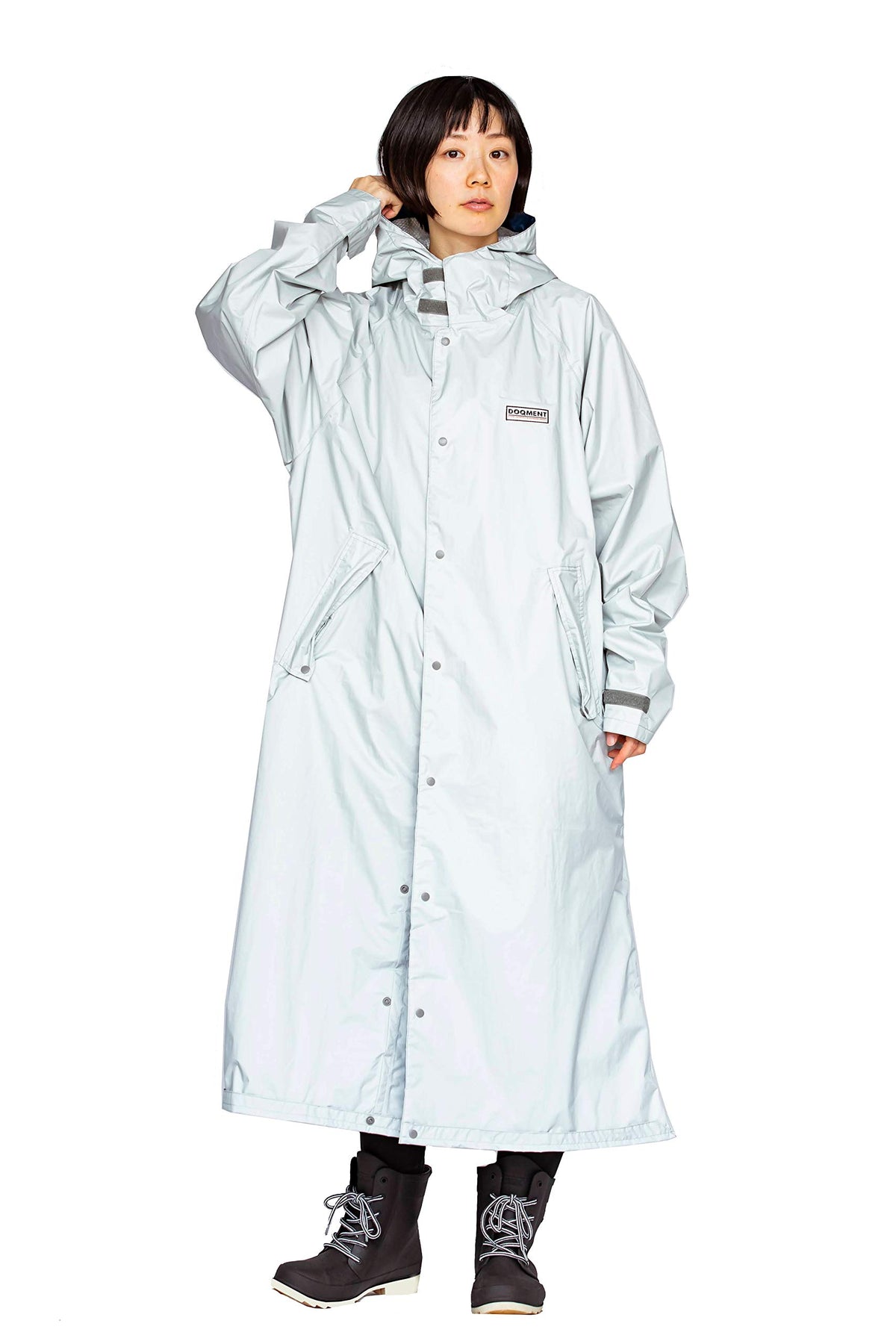 Kajimeiku raincoat entrant Silver 3L 7260