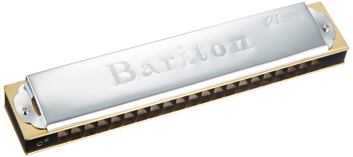 TOMBO NO.1821 Bariton Harmonica Key of C-sharp